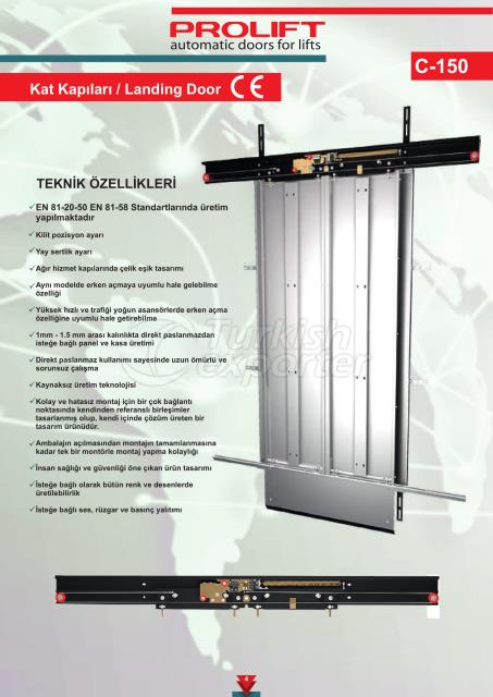 2 PNL CENTRAL LANDING DOOR MECH.