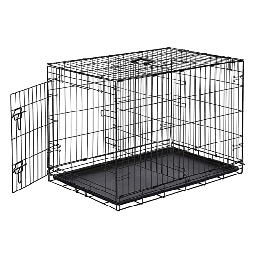 30x19”  Folding Metal Dog Crate