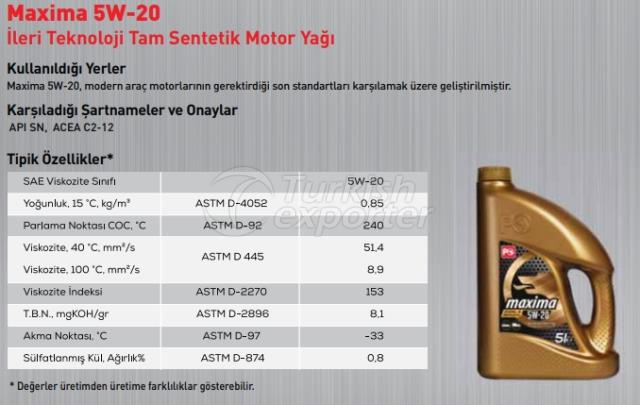 Maxima 5W-20