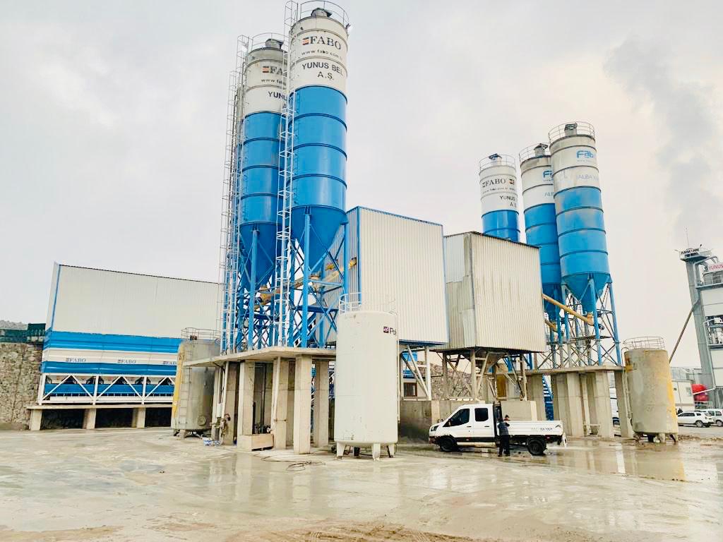 STATIONARY CONCRETE BATCHING PLANT