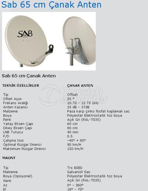 Satellite Dish 65 cm