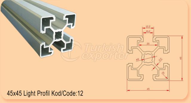 45x45 büyük profil