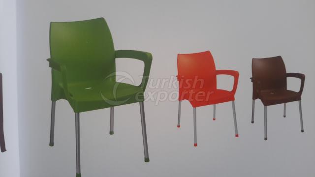 Plastic chairs