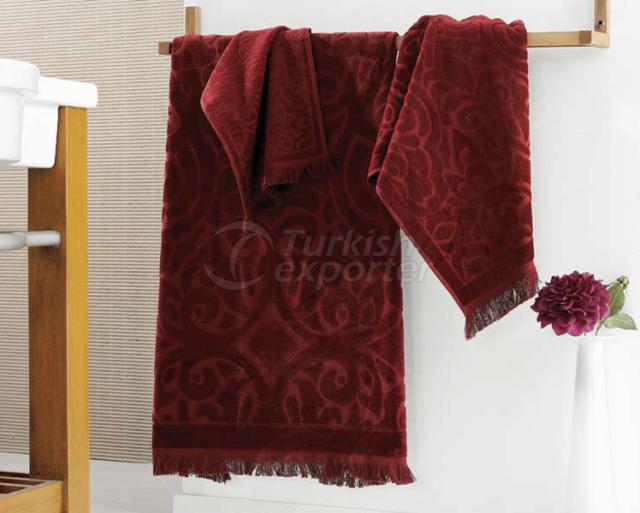 Velour Jacquard Towels