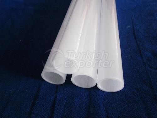 opaque quartz tube