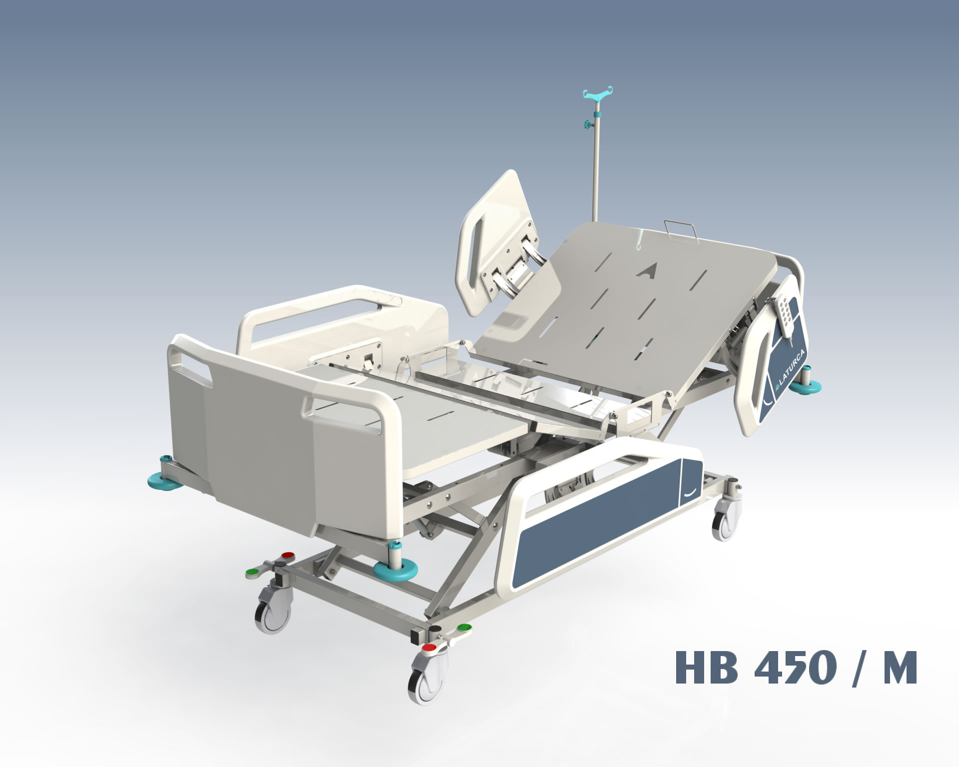 HB460+ Hospital Bed, 4+1 Adjustment Fully Electrical Control