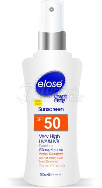 Elose SPF 50 UVA/UVB Sun Lotion