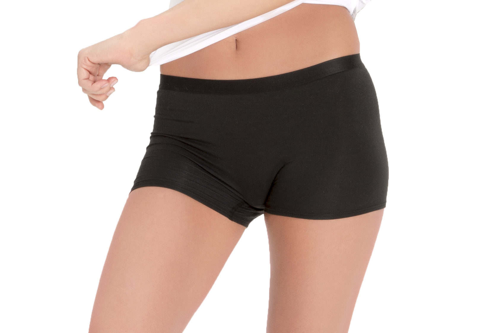 Woman Boyshort Black