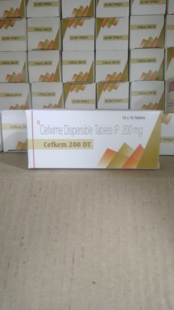 Cefixime 200 mg Dispersible tablet