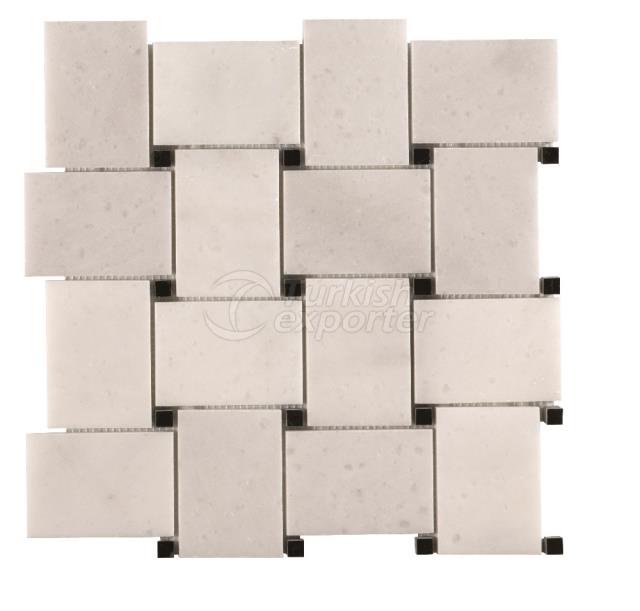 Basketweave Large Kemalpasa White