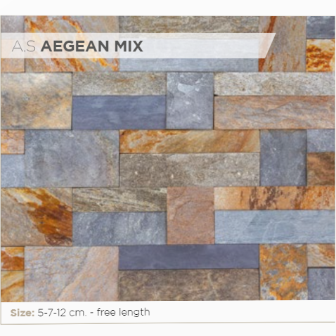 Slate - Aegean Mix