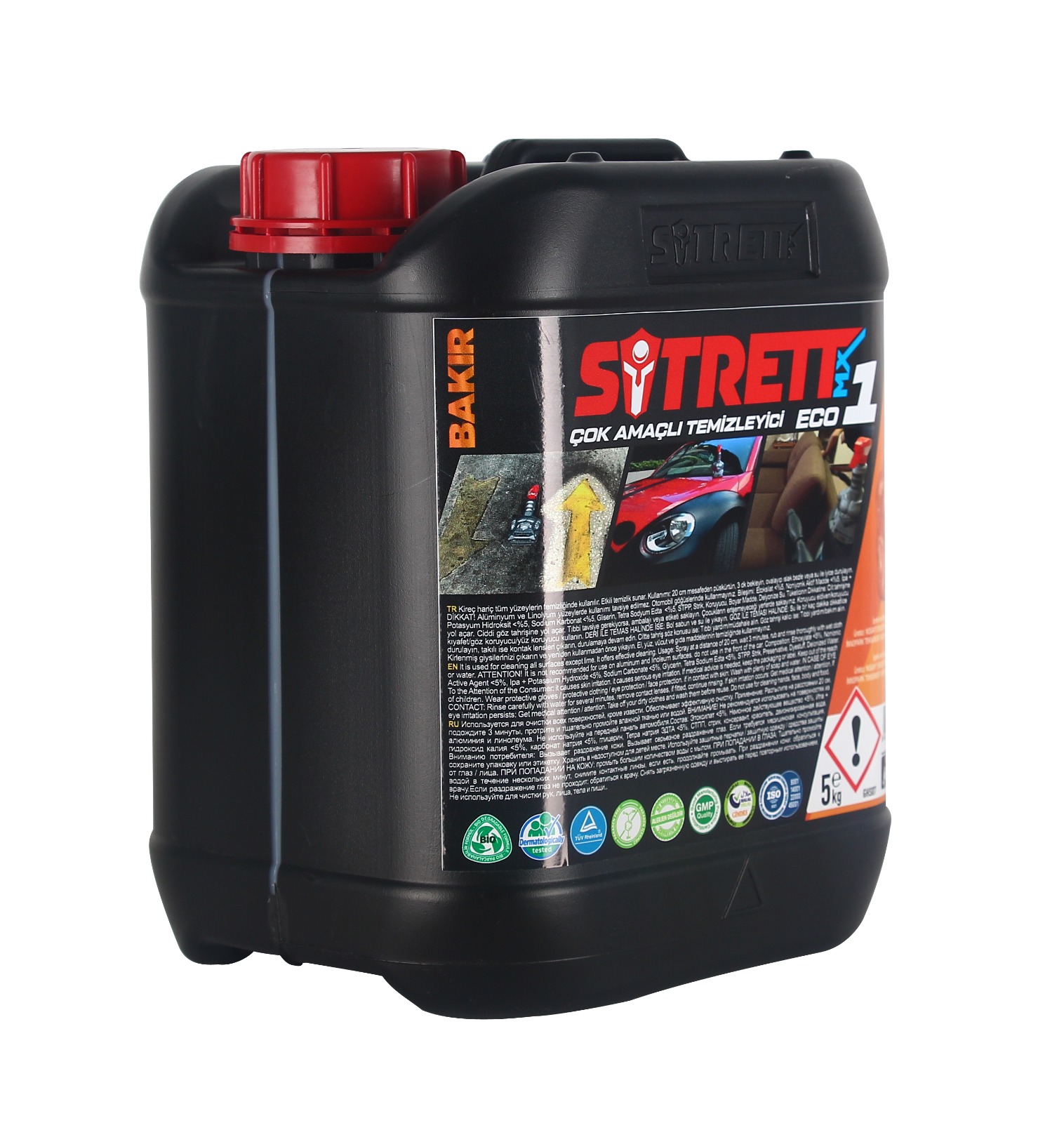 SITRETT MX1 ECO ÇOK AMAÇLI TEMİZLEYİCİ 5 KG BAKIR