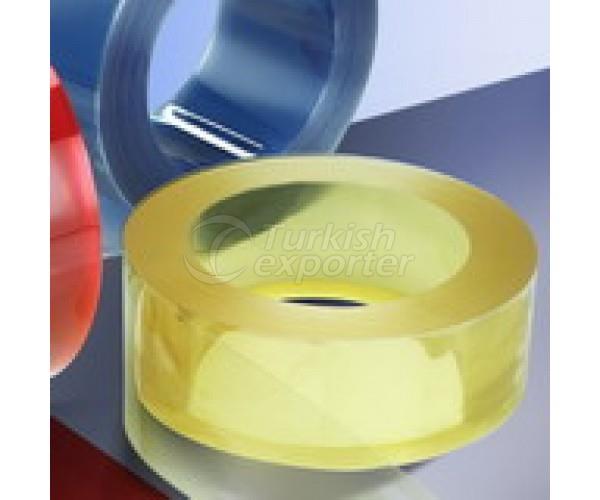 PVC Strip Curtain Rollen Klar Glz