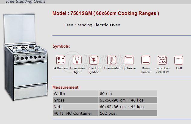 46 cm wide electric cooker