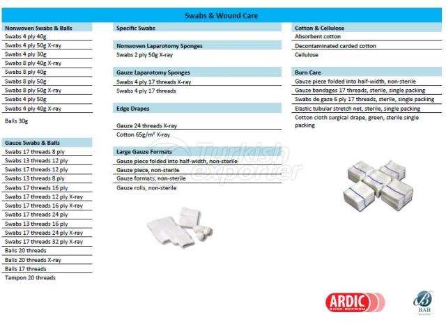 Swabs and Wound Care