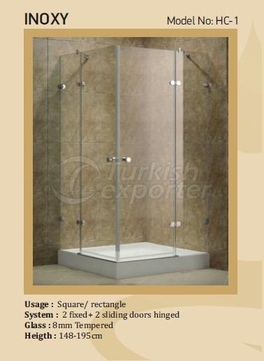 INOXY shower enclosure square