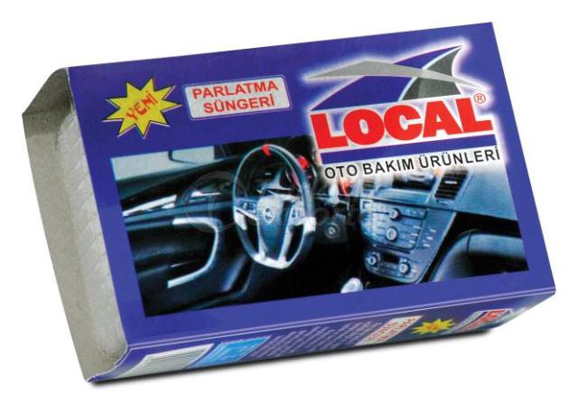 Local Car Care Products Polishing Sponge