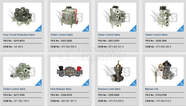 Air Brake Valves