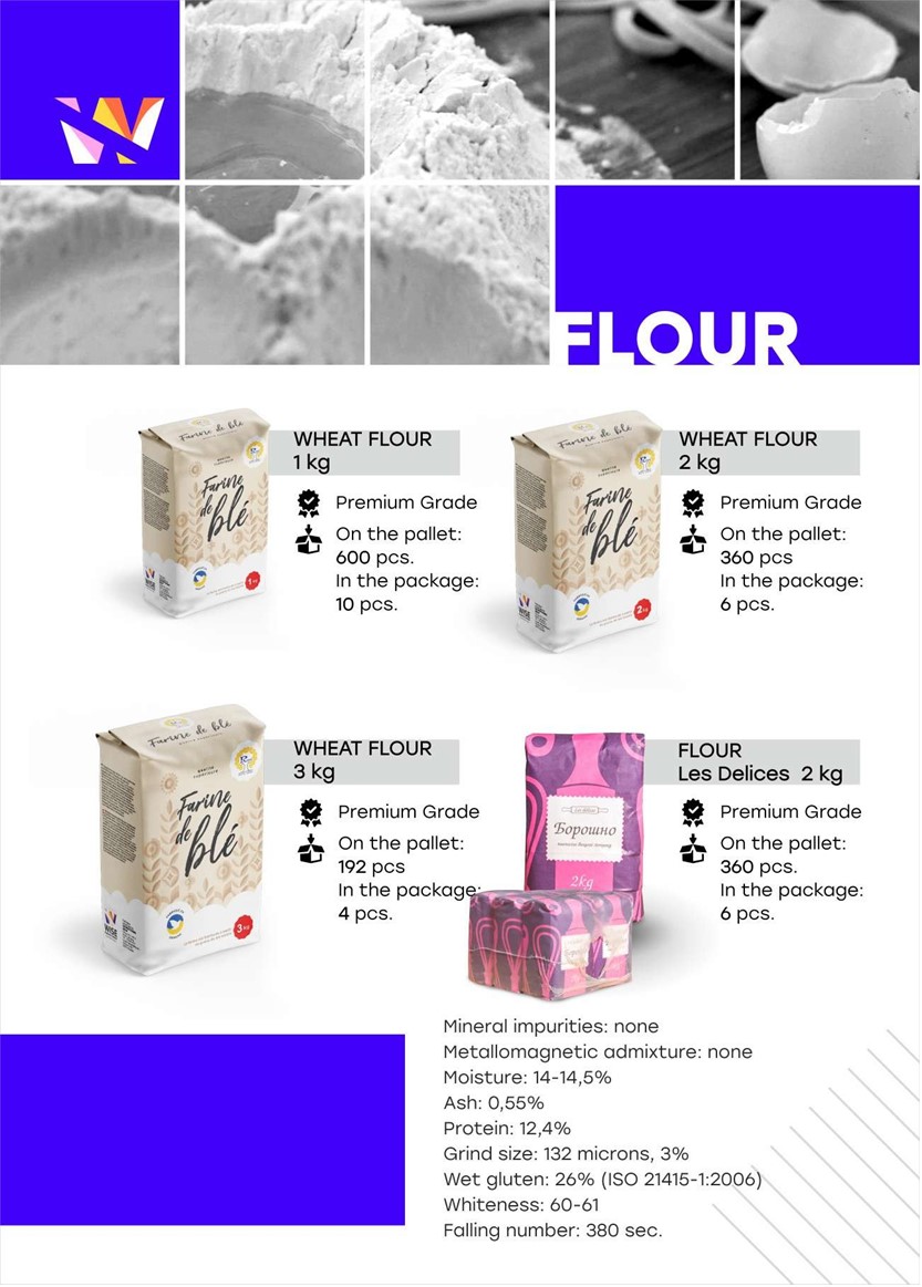 Wheat flour Retail pack