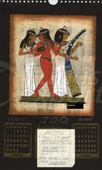 egyptian papyrus calendar