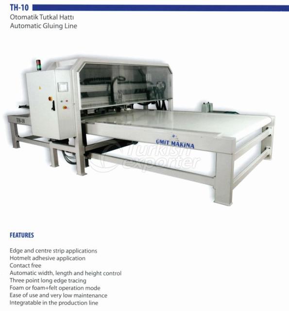TH-10 AUTOMATIC GLUING LINE