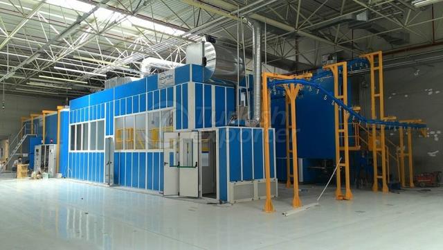 Combination Booth (Spray & Oven)