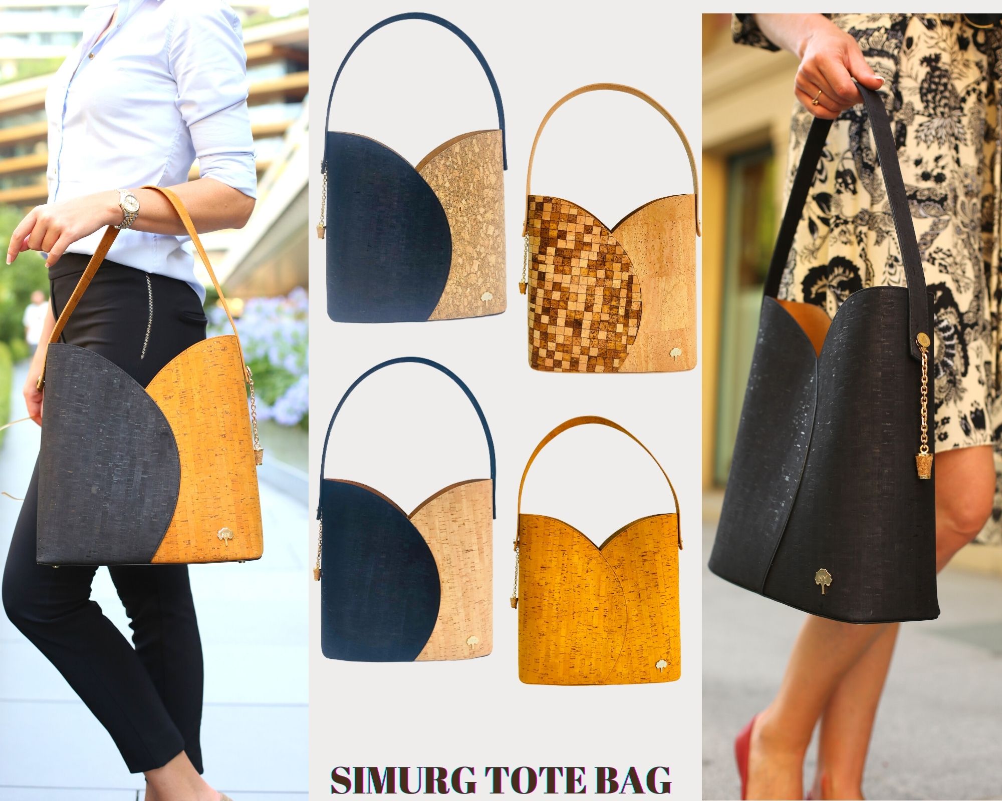 Simurg Cork Tote Bag