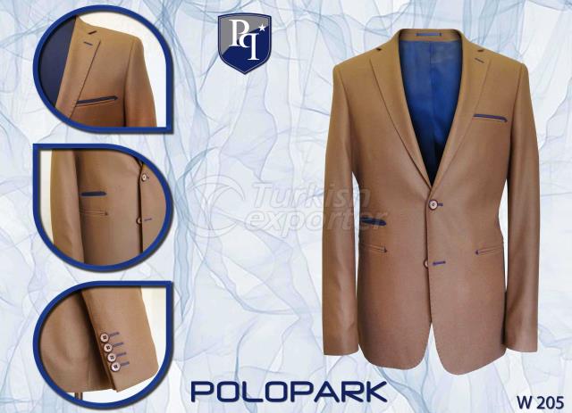 Brown Jacket Two Button