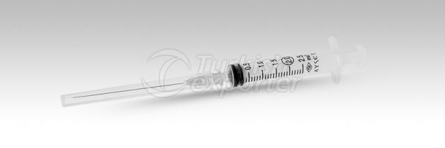 3 Parts Syringes