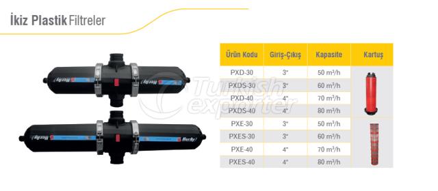 Twin Plastic Filters