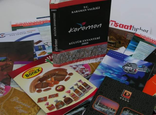 Book, Magazine, Catalogue, Brochure Printing