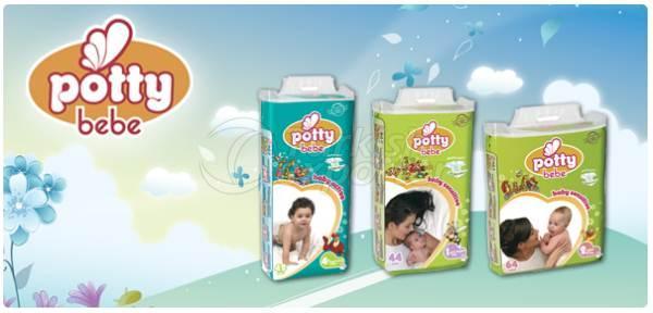 Pañales para bebés Potty