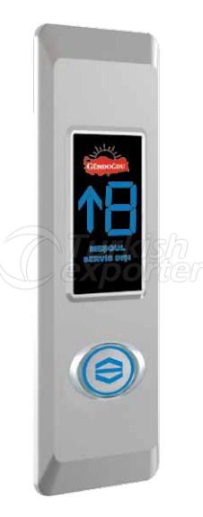 Stainless Floor Tray Buttons