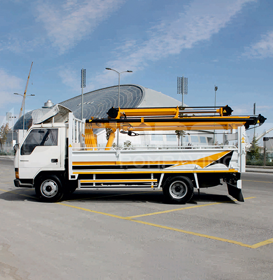 Bomba BP660 - Grúa elevadora para desmontaje de tuberías