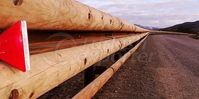 Wooden Road Railings -Brixia