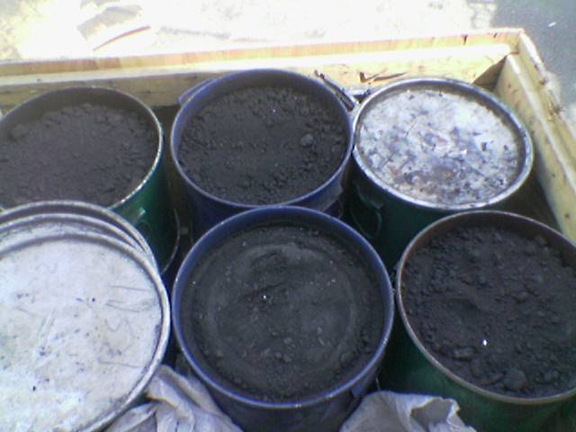 tungsten carbide sludge