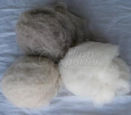 dehaired 100% cashmere fiber