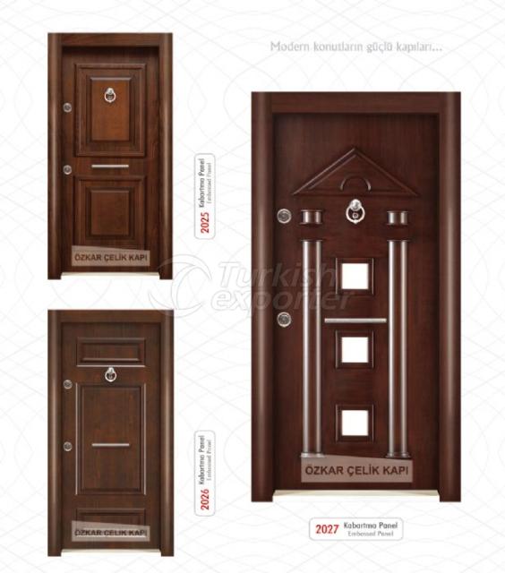 Luxury Veneered Embossed Doors