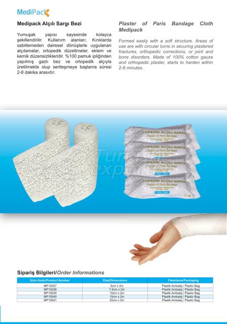 Plaster Of Paris Bandage Cloth