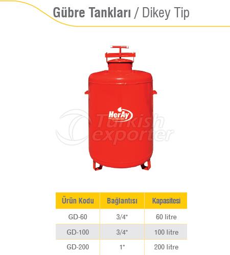 Gübre Tankları Dikey Tip