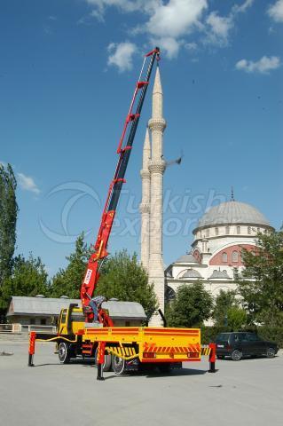 Araçüstü Katlanır Bomlu Mobil Vinç