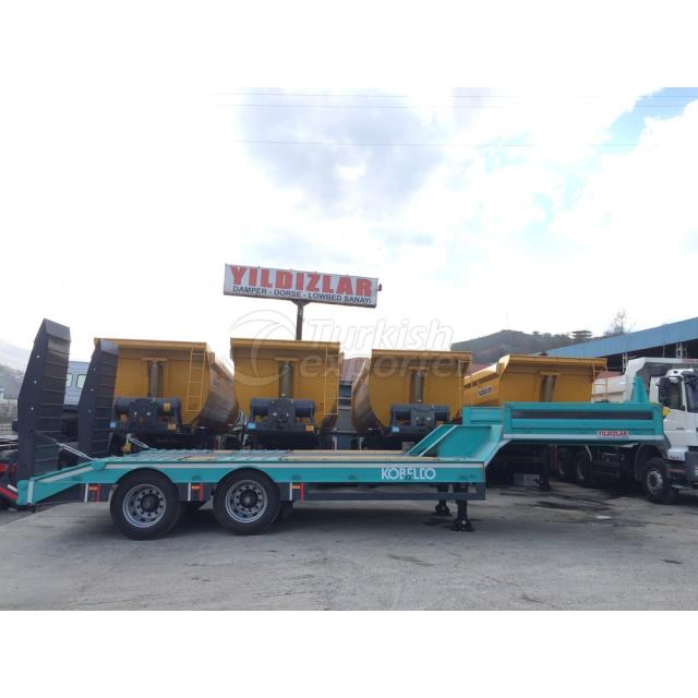 2 Axle Lowbed Trailer