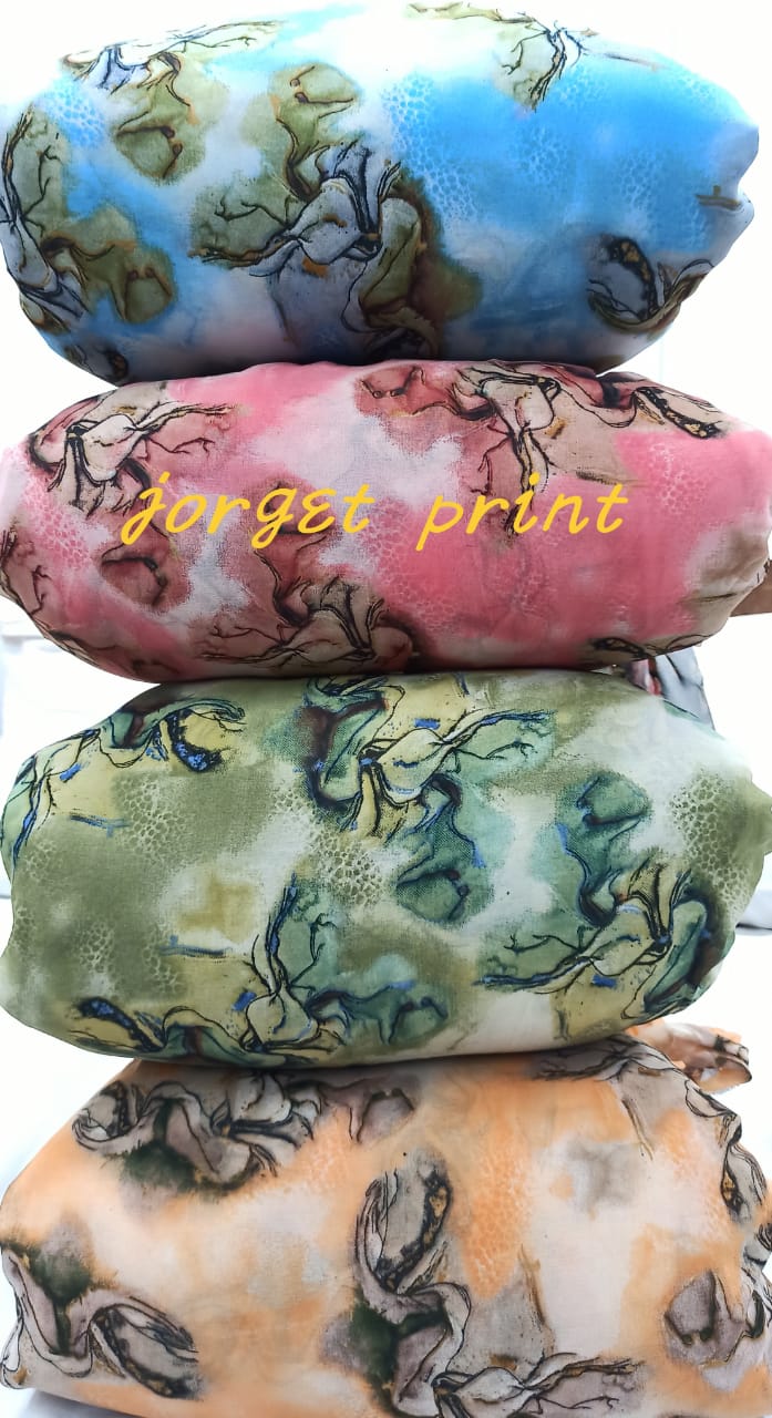 Georgette Print Fabric 