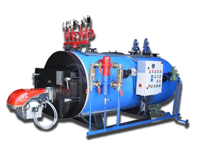 KBB model reverse flame steam boilers