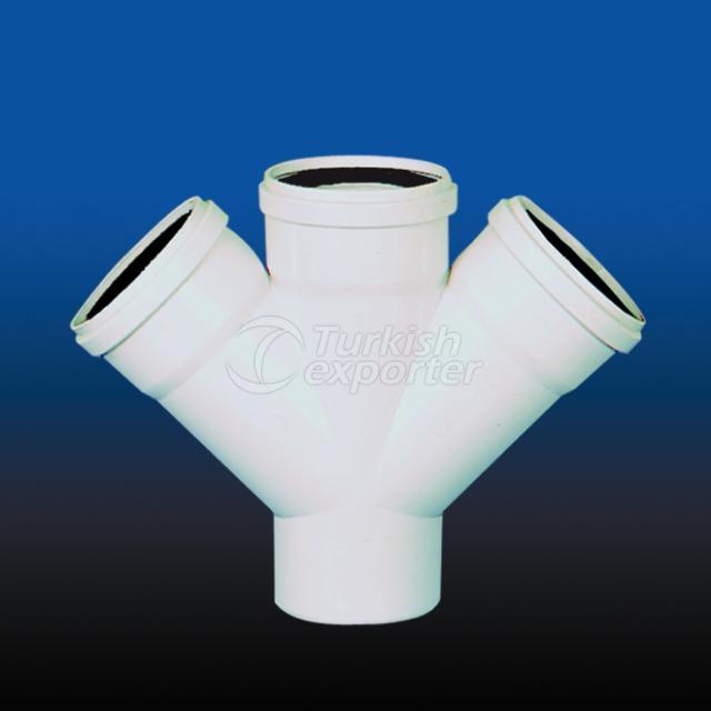 pvc waste water fittings