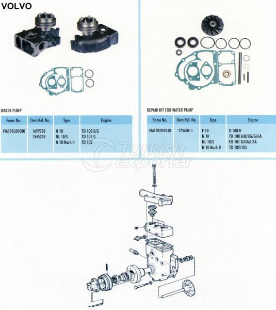 Water Pumps and Repair Kits