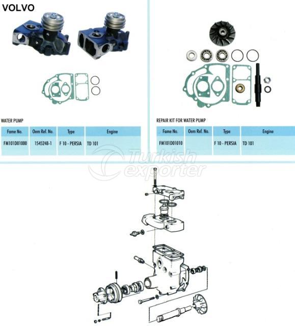 Water Pumps and Repair Kits