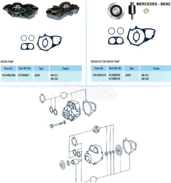 Water Pumps and Repair Kits