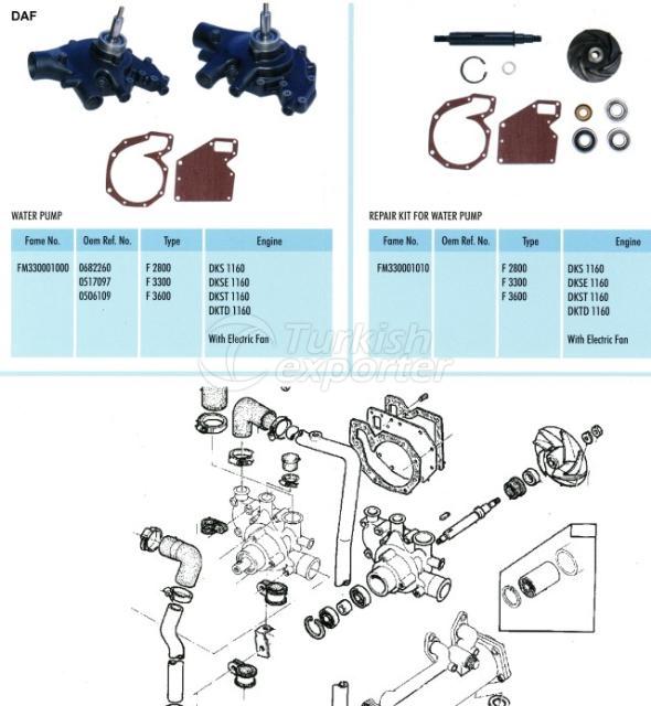 Water Pumps and Repair Kits