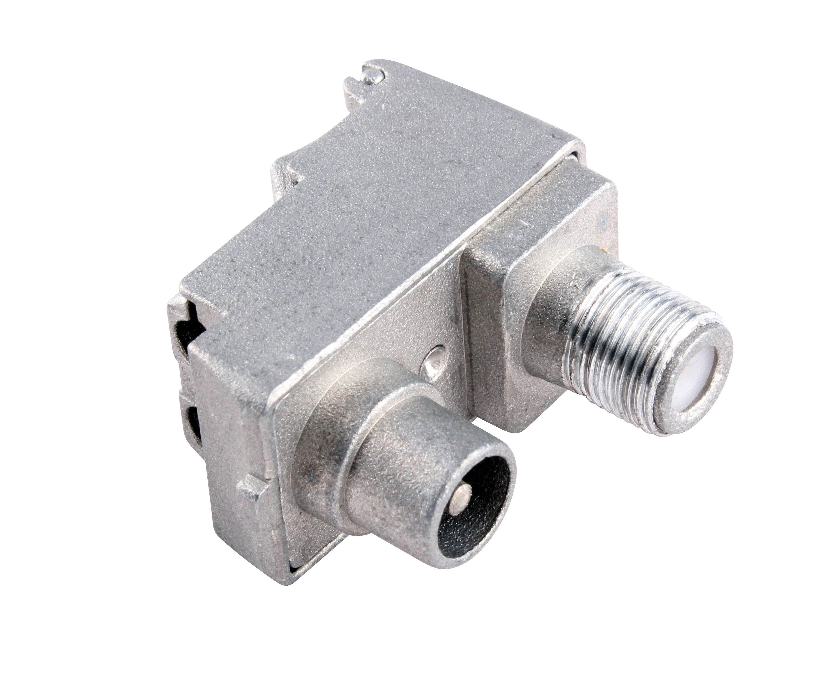 MUS-01 Terminal TV+SAT, toma de caja modular